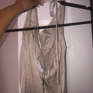 Satin zara mini dress